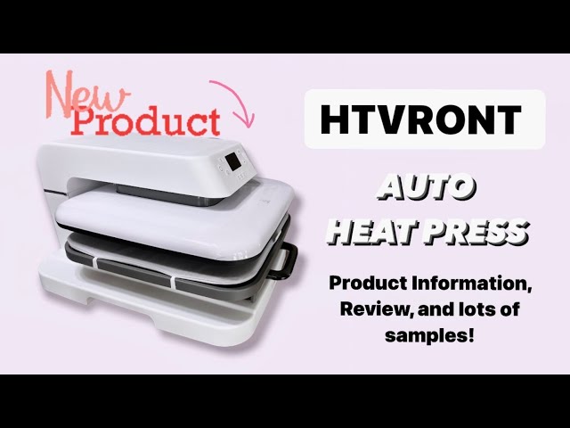 HTVRont Heat Press Setup and Review - Creative Ramblings