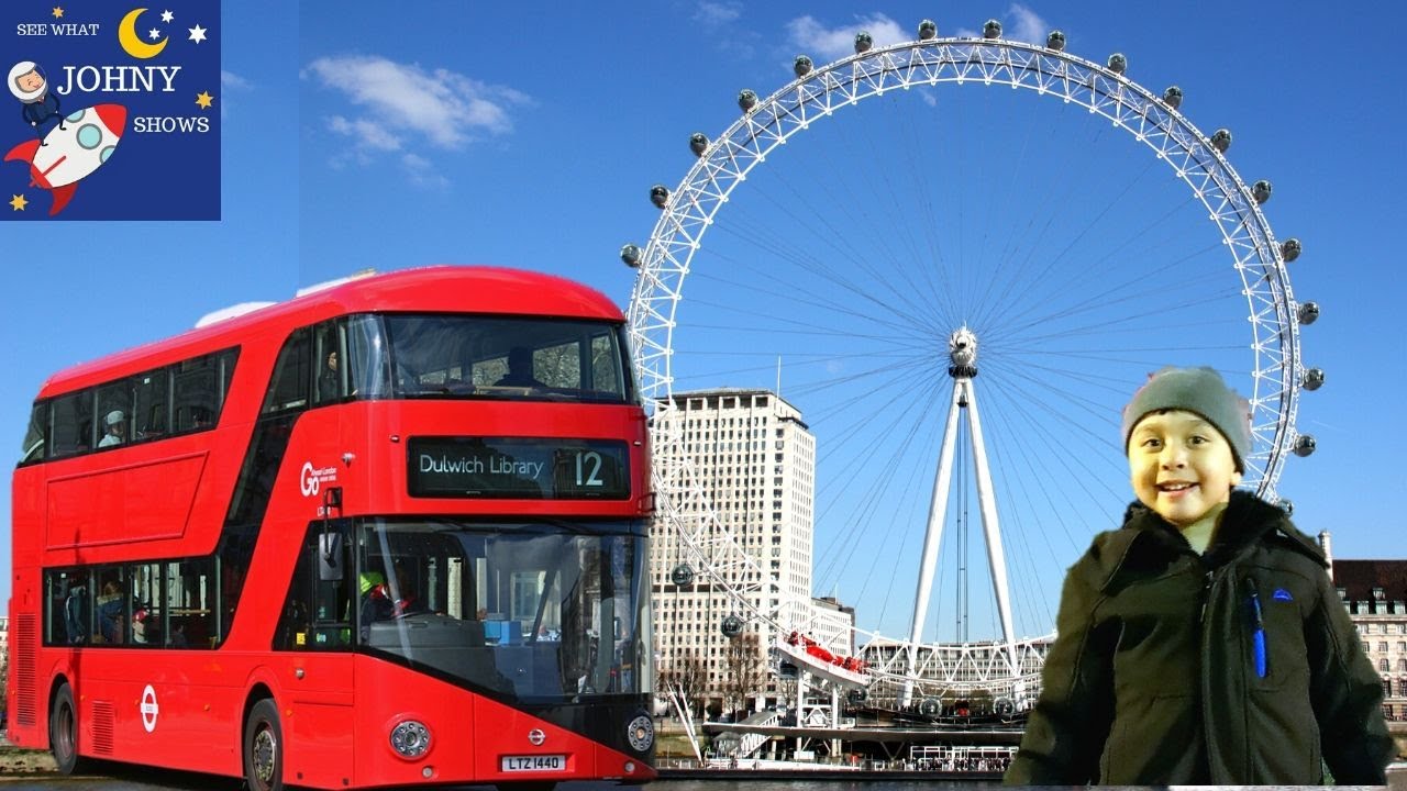 Johny's London Double Decker Bus Ride To Buckingham Palace, London Eye Ride & Piccadilly Circus