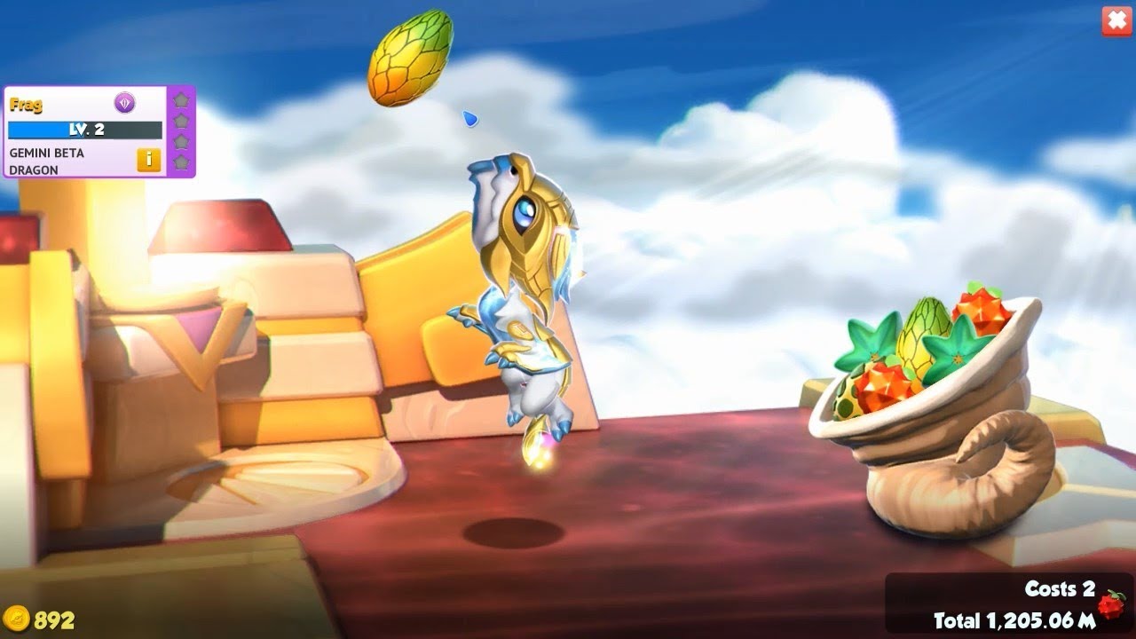 Есть ли у вас БЛАГОТВОРИТЕЛЬНЫЙ ДРАКОН GEMINI? - Dragon Mania Legends