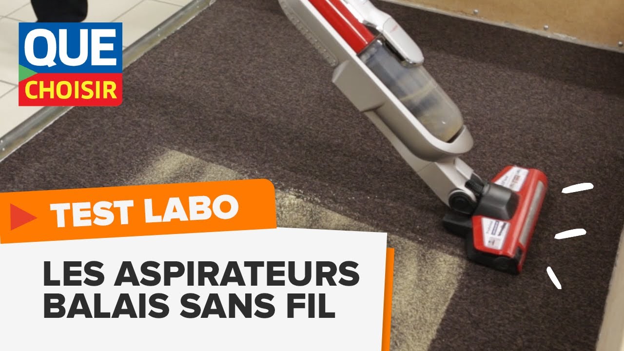 Quel est le meilleur aspirateur balai sans fil ? Notre comparatif