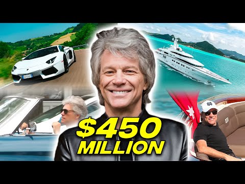 Jon Bon Jovi's Lifestyle 2023 | Net Worth, Car Collection, Mansion, Private Jet...