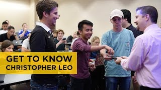 Get to Know Your Faculty: Christopher Leo