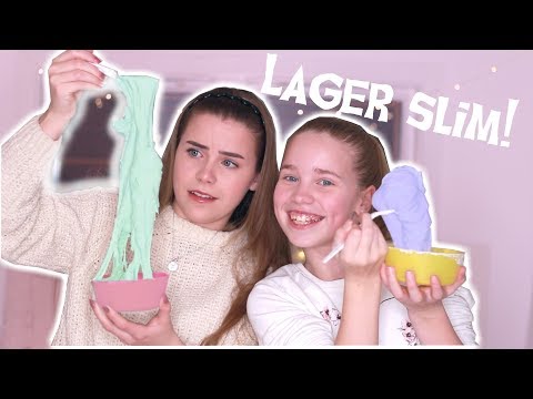 Video: Hvem skal lage spiselig slim?