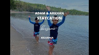 Adam Arkhan - Staycation di hotel tepi pantai | the kayana beach hotel lombok |