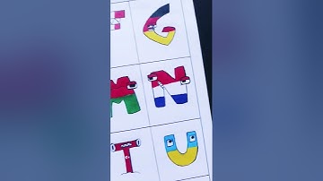 alphabet lore p2 |NMD Art #shorts