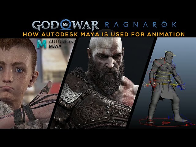 How God of War Ragnarok Uses Autodesk Maya for Making Animation 
