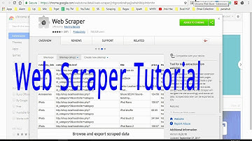Web Scraping Tutorial using Web Scraper | Data Scraping from Websites to Excel