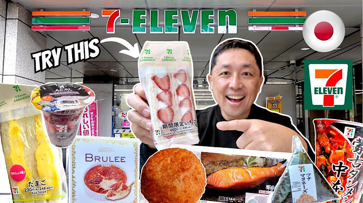Best Japanese Convenience Store Foods at 7 Eleven Japan! 🇯🇵 Must Try Foods at 7-11 Japan!