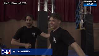 NCL Finals 2026 | Last Ninja Standing Jai Whitby | All Stages Update