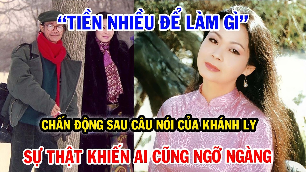 Khánh Ly U80 nói “Tiền nhiều để làm gì?” Sự thật sau 60 năm hát khiến ai cũng suy ngẫm