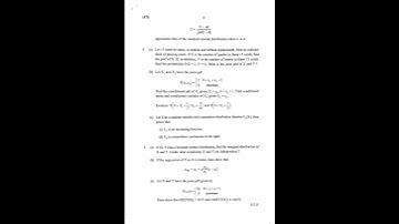 Dse bsc maths probability and statistics previous year question paper 2017 delhi university