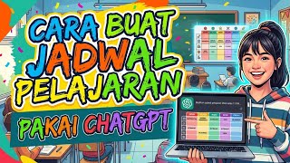 How to Quickly Create a School Class Schedule in ChatGPT screenshot 5