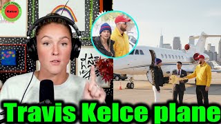 Download Lagu Kylie kelce excitedly talks about Travis kelce's new private plane with Taylor Swift on Podcast MP3