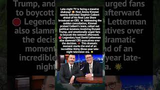 Jimmy Kimmel Defends Stephen Colbert And Reacts To The Late Show Cancellation