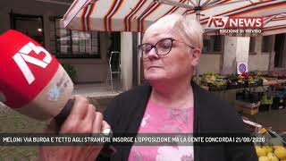 MELONI: VIA BURQA E TETTO AGLI STRANIERI. INSORGE L'OPPOSIZIONE MA LA GENTE CONCORDA | 21/09/2026