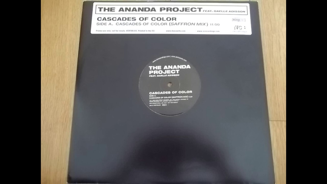 The Ananda Project Feat. Gaelle Adisson - Cascades Of Colour (Saffron ...