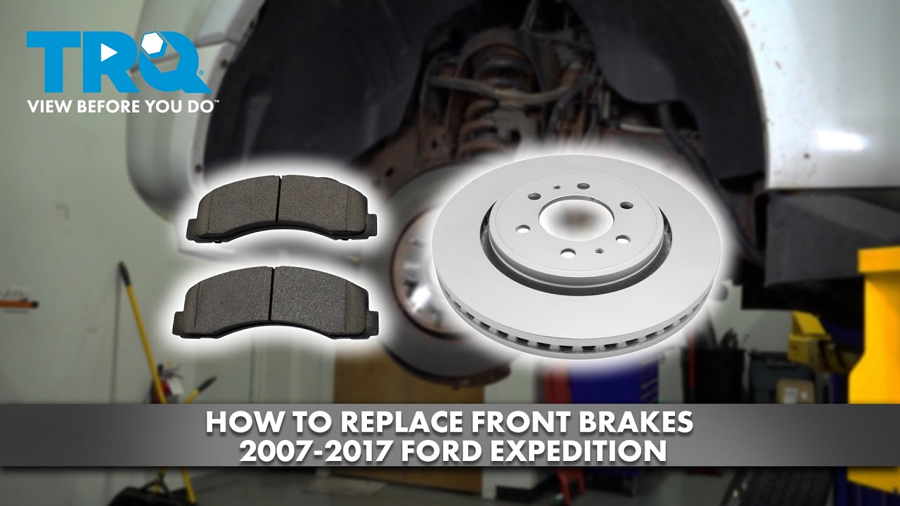 how-to-replace-front-brakes-2007-2017-ford-expedition-youtube