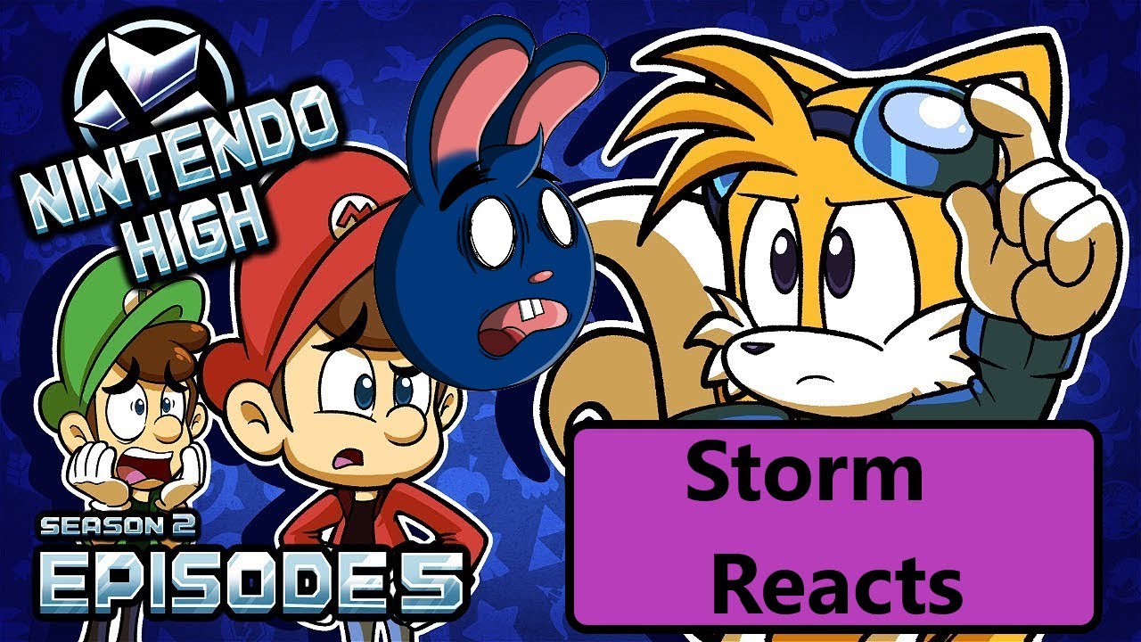 Storm reacts: Nintendo high season 2-episode 5 Rescue Mission! KNUCKLES AND TAILS!!!!