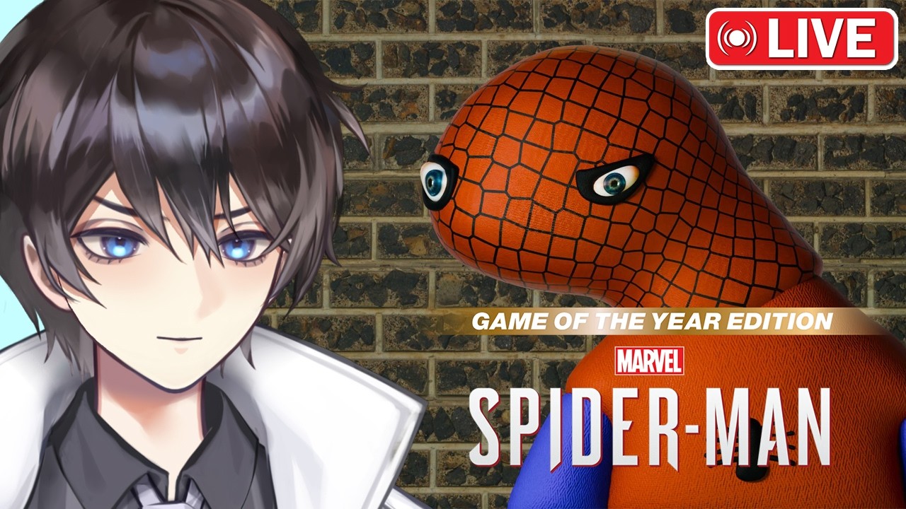 🦷 Late Night Spider Stream - Gaming + Yapping sessions with Spidey-man  (Please support my !pc goal)