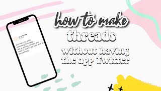 Celebrity HOW TO MAKE THREADS WITHOUT TWITTER OR ANY SOCIAL MEDIA! Wealth