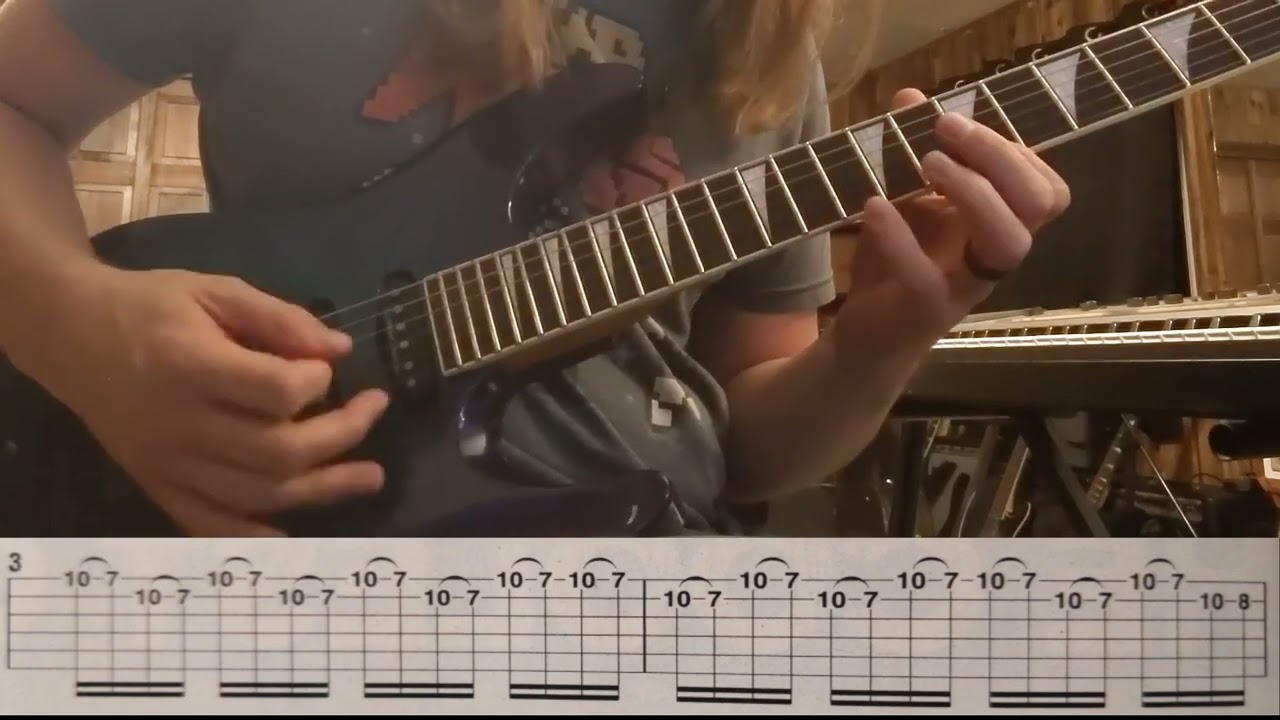 The Sentinel Fig. 1 - Metal Mike Chlasciak - Guitar World Magazine December 2014