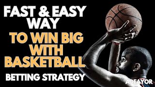 Easy 18 ODDS Basketball Picks🔥 | Secret 1st Half & Total Over/Under Strategy ‎