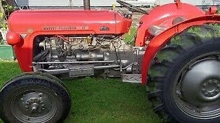 1958 Massey Ferguson 35 Petrol/Tvo, fully restored