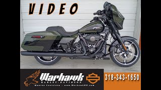 2026 harley davidson street glide for sale olive steel metallic and vivid black on black!