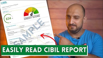 CIBIL report kaise padhe | How to read CIBIL report