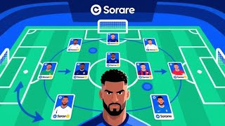 Mes compos Sorare GW37 (Saison 2025 - 2026)