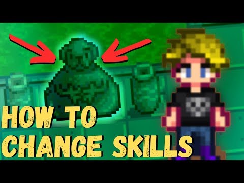 Stardew Valley - How to Change Your Skills | Quick Tutorial