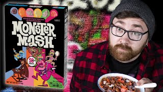 Monster Mash cereal TASTE TEST! | Monster Mash cereal 2021 Review! @TobyPasta