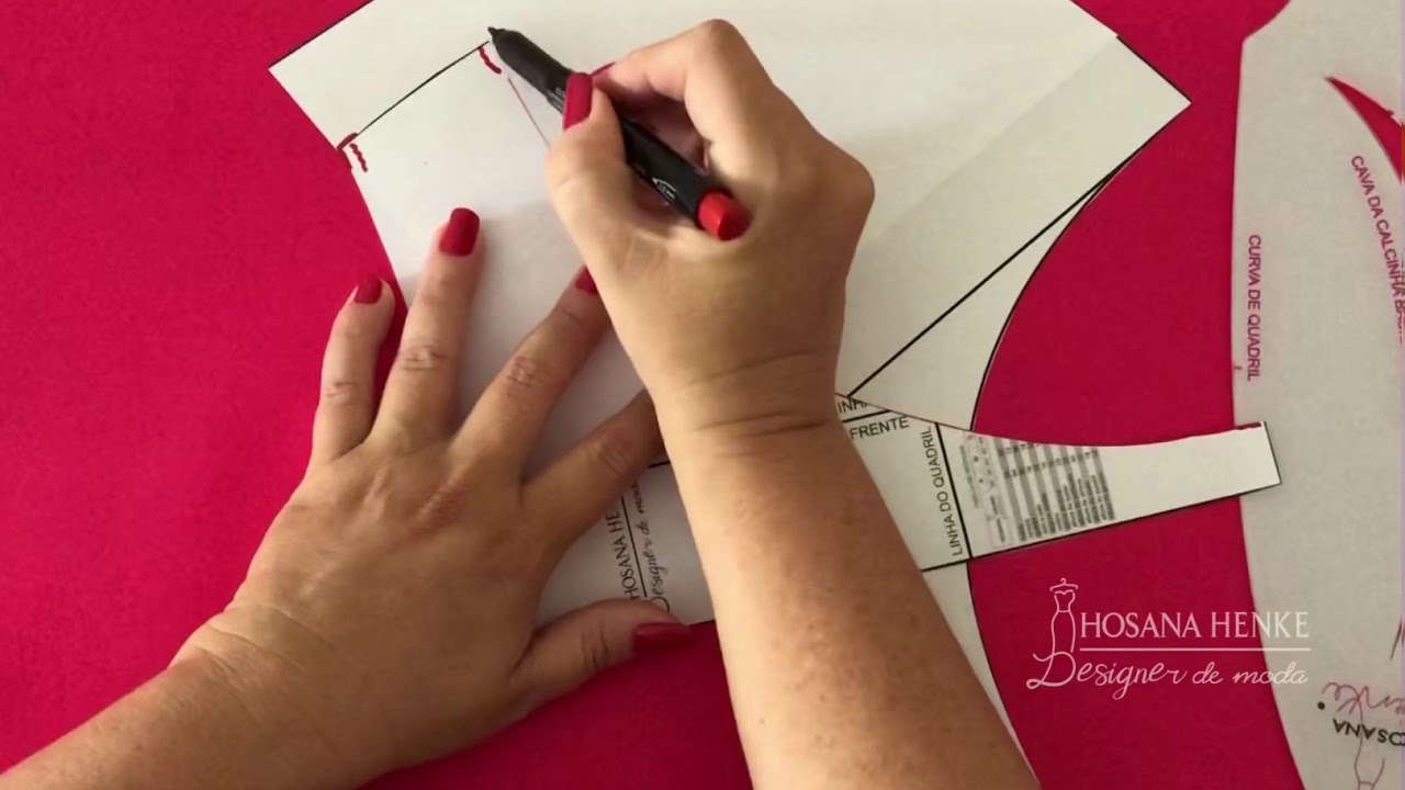 Como fazer modelagem do fio duplo