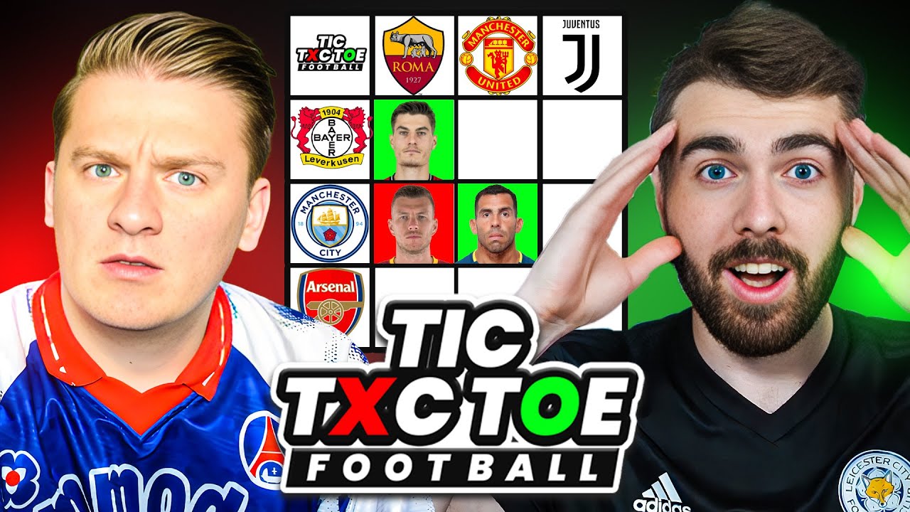 Football Tic Tac Toe with the England B Team Podcast, featuring Europe