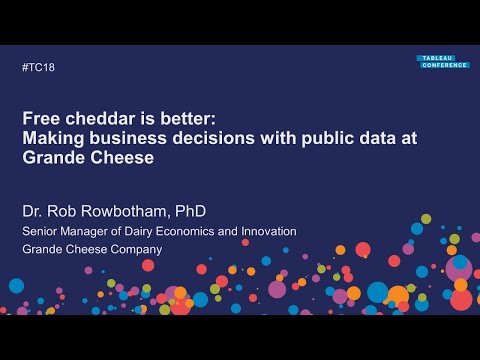 Free cheddar is better | Making business decisions with public data at Grande Cheese