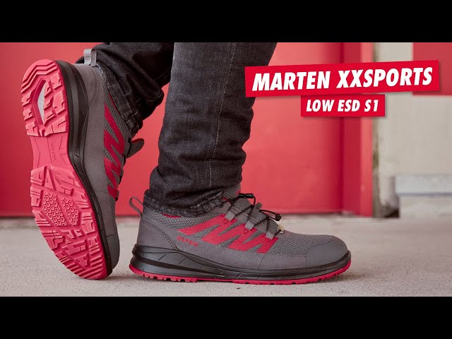 - MARTEN Low ESD YouTube S1 neue Der XXSPORTS grey-red