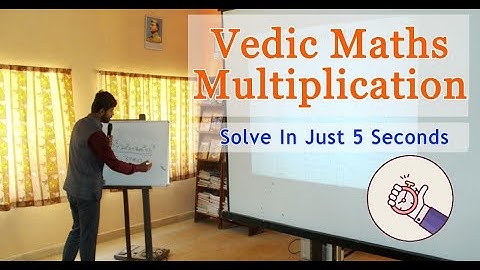 Vedic Maths Multiplication Tricks | Two Digit Multiplication for fast calculation |Vedic Math School