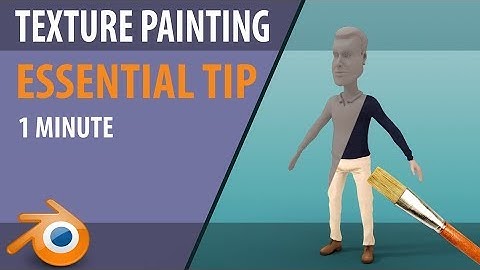 Avoid visible seams in texture painting | Blender | 1 minute tutorial