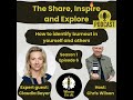 Ep 6: How to identify burnout in yourself and others - Claudia Bayer, Psychotherapist