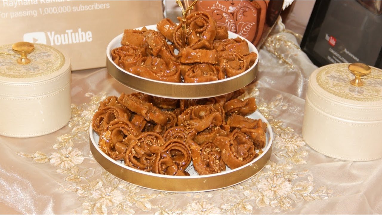 شباكية هشيشة معلكة بدون عجن ولا دلك مع طريقة سهلة للتشباك / اروع شباكية بدون دلك هشيشة معلكة