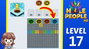 Hole People Level 17 Solution Walkthrough