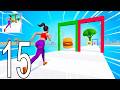 Twerk Race 3d Gameplay Walkthrough Part 15 - Satisfying (iOS & Android)