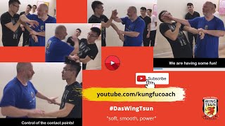 Wing Tsun Kung Fu training - soft, smooth, power, movement with Darrin screenshot 2