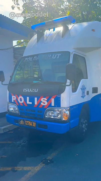Mobil Truk Pelayanan SIM Keliling Polisi Beraksi 🚓📋🚦