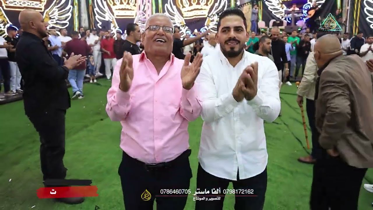 وصلة يرغول حامية الفنان #إدريس_العلاري يرغول خالد أبو علي من حفل زفاف العريس ابراهيم الطلقات ج2