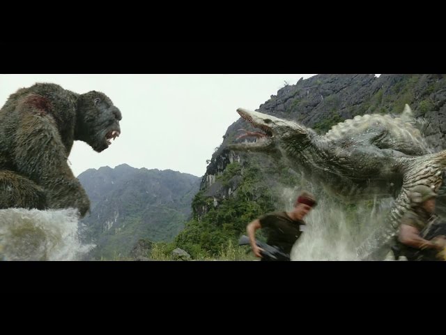 キングコングの宿敵スカル・クローラーとコングが衝突！『キングコング