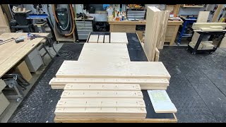 CUTTING AND PREPARING PLYWOOD CABINET PANELS by Carpentry Plus  590 views 3 months ago 6 minutes, 13 seconds