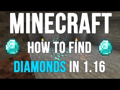 Como encontrar diamantes em Minecraft 1,16 (funciona 100% do tempo)
