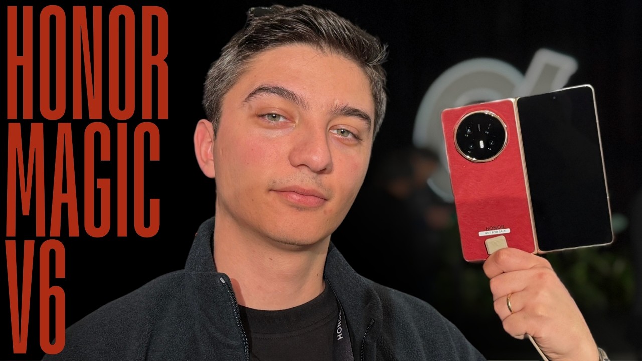 KARŞINIZDA HONOR MAGIC V6 | En Gelişmiş Katlanan Telefon Mu?