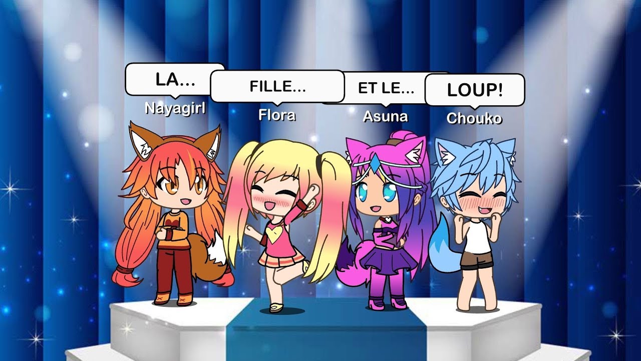La Fille Et Le Loup Gacha Life Youtube